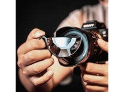 Filtro de Efecto Caleidoscopio, Semicírculo 79 mm, para Cámaras Réflex con S/MARCA