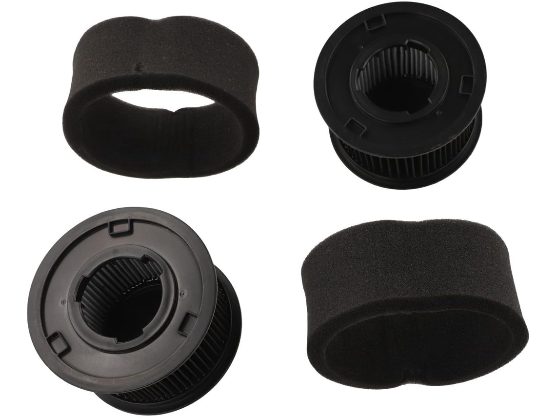 Kit Com 2 Filtros De Espuma Laváveis Cleanview Para Aspirador Pó Sem