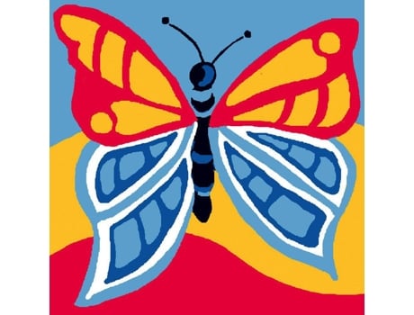 Kit de tela Sudan 25x25cm Butterfly Light