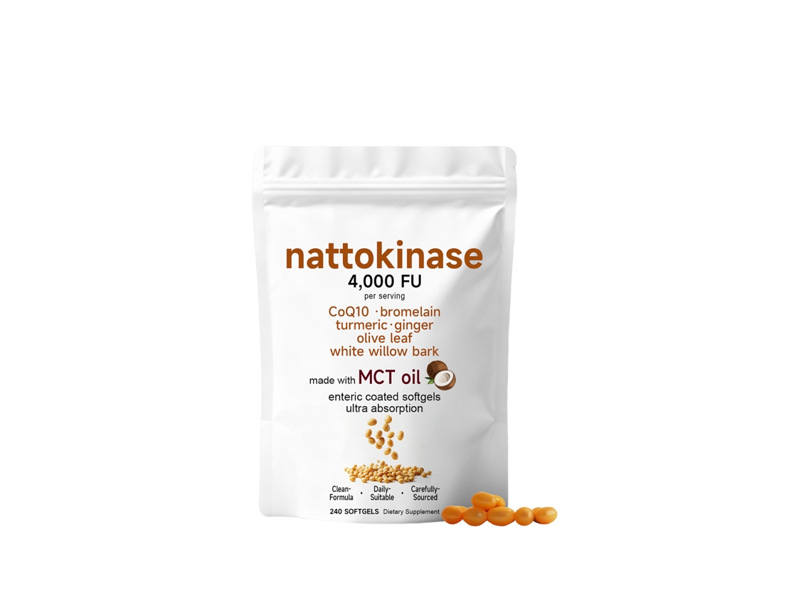 Cápsulas Nattokinase Amz Fórmula Suave Diária