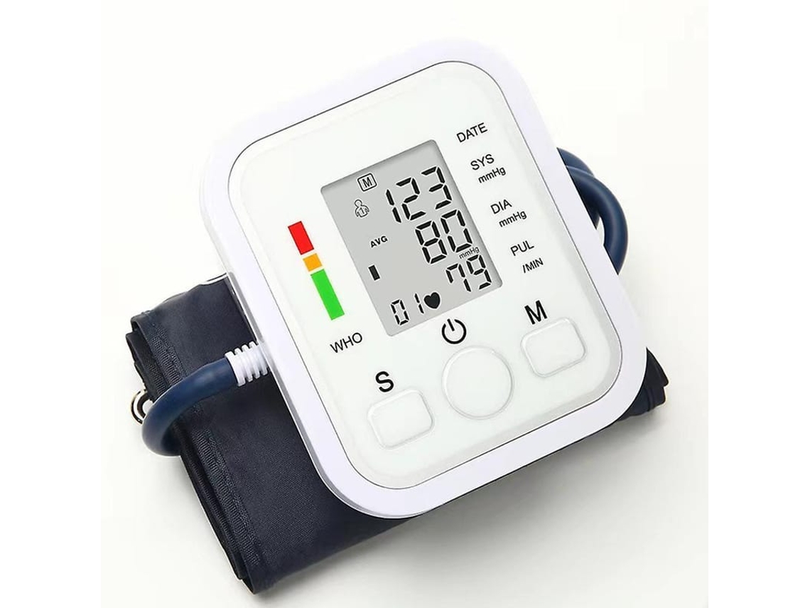 2026-monitor De Pressão Arterial Digital Automático Com Mangueira Grande Para Braço Superior, Medidor De Ritmo Cardíaco, 198 Memórias