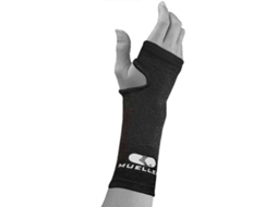 Suporte de pulso elástico regular Mueller, Brilvibera preto