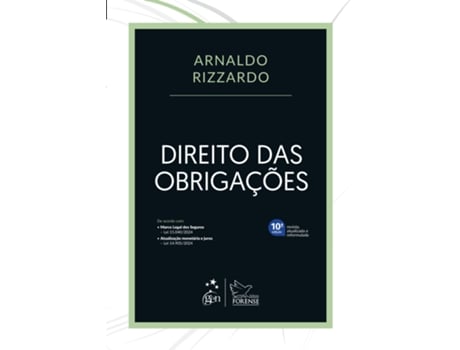 Livro Direito Das Obrigações - 10 Edição 2025 De Arnaldo Rizzardo (português Do Brasil)