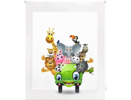 Estore de Rolo HAPPYSTOR Impressão Digital Infantil HSCI91949 155x180 cm