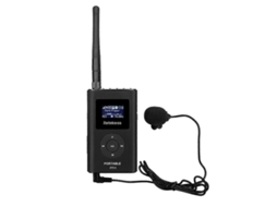 Retekess Ft11 Transmissor Fm Sem Fio 0,3w Portátil Suporte Tf Card E Entrada Aux