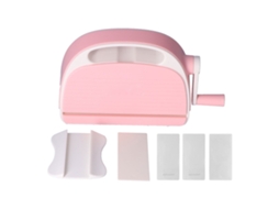 Máquina de Embossing Manual, Design Estável, Fácil Operação, Compacta e Portátil, para Materiais de Agenda Diy