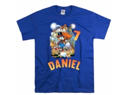 T-shirt Rockinstone Donald Duck Custom Name Birthday（xxxl）
