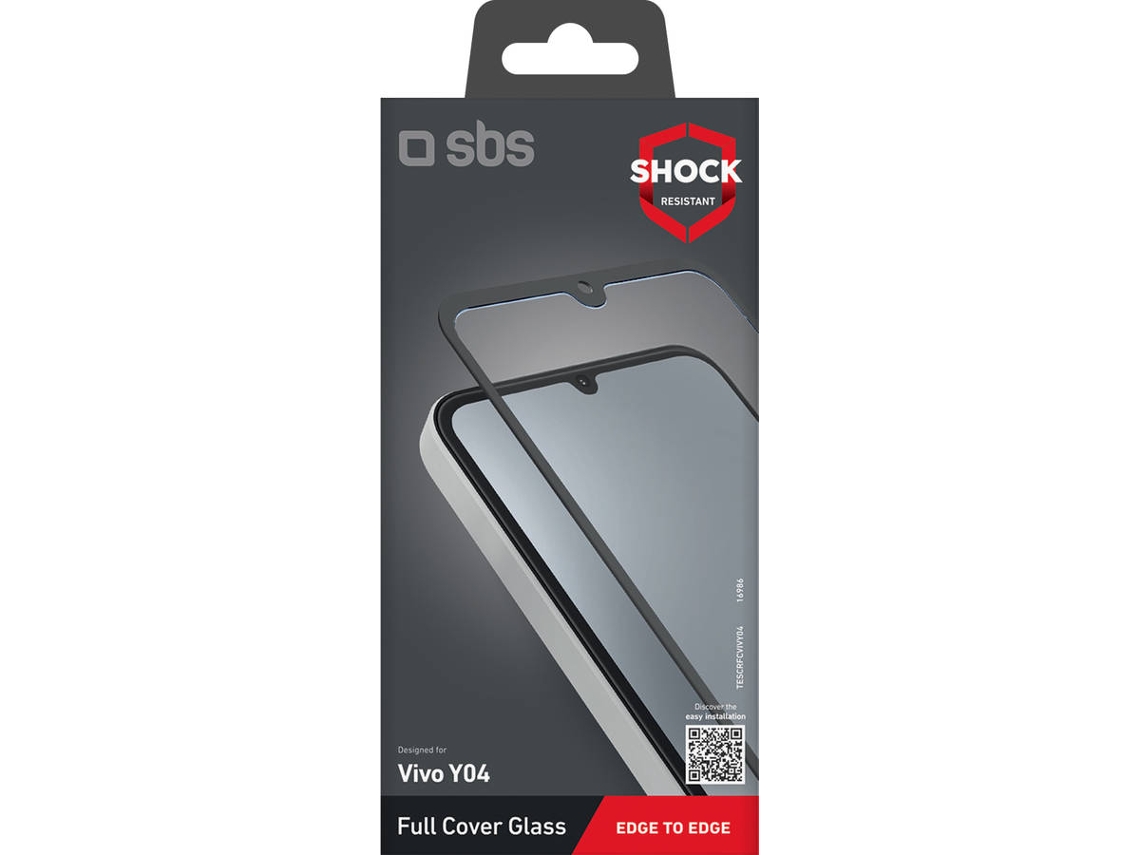 Protetor de Ecrã SBS  Fullcover Vivo Y04