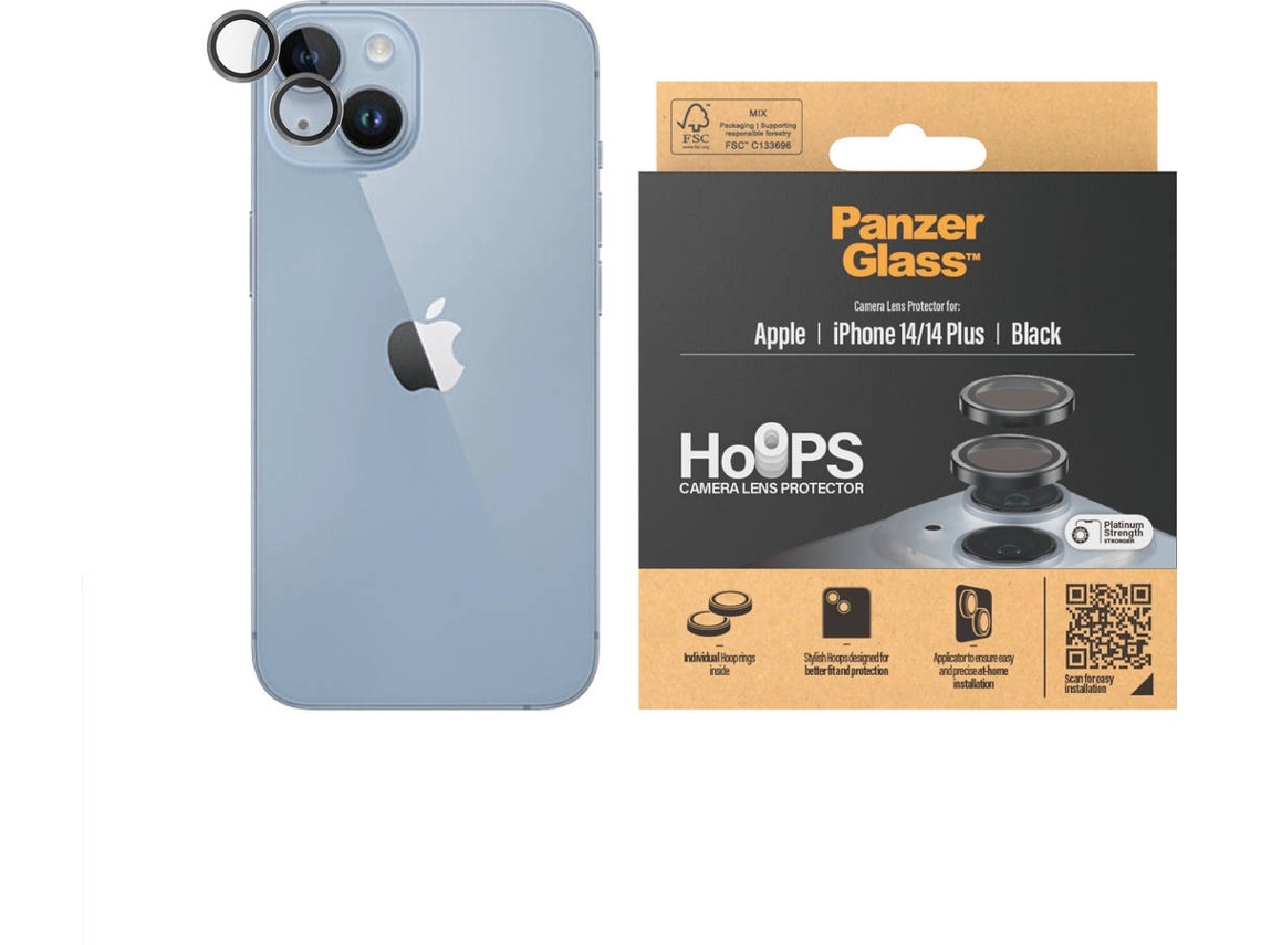 Pelicula de Vidro PANZERGLASS iPhone 14; iPhone 14 Pls (Outlet Caixa Aberta)