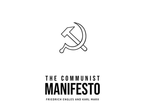 Livro The Communist Manifesto de Karl Marx Friedrich Engles (Inglês)