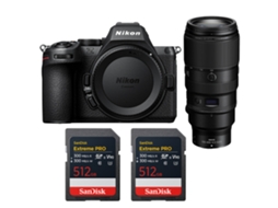 Z5 Ii + 100 400mm F/4.5 5.6 Vr S + 2 Sandisk 512gb Extreme Pro Uhs ii Sdxc + Ebook “20 Dicas para Fotos Que Impressionam” NIKON