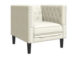 Chesterfield Sofa Chair, Chesterfield Sofa Chairs Vidaxl Creme Veludo (n/a)