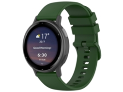 Pulseira de Silicone para Garmin Vivoactive 5, 20mm/22mm, Ponta Plana CHABERLU