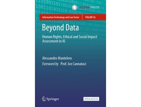Livro Beyond Data de Alessandro Mantelero (Inglês - Capa Dura)