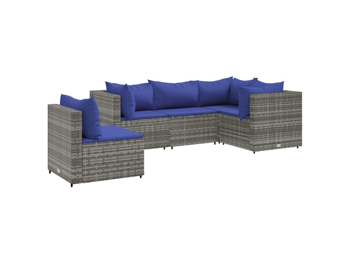 Garden Lounge Set, Garden Lounge Sets Vidaxl Cinzeto Rattan / Vime (n/a)