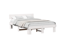 Estrutura da Cama com Cabeceira Branco 150 X 200 Cm MAISON EXCLUSIVE