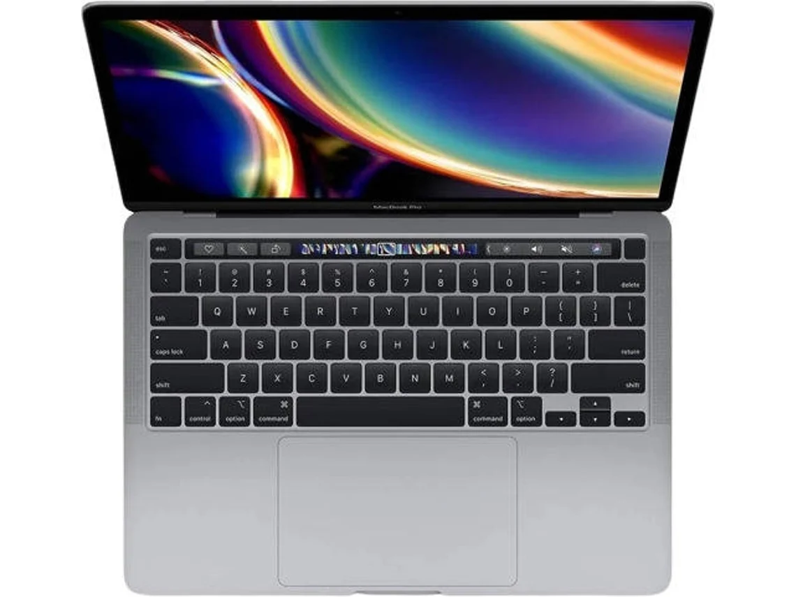 MacBook Pro APPLE Cinzento Sideral - MWP42PO/A (Outlet Grade B - 13.3'' - Intel Core i5 - RAM: 16 GB - 512 GB SSD - Intel Iris Plus Graphics)