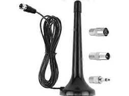 Antena De Rádio Fm Para Sistema Estéreo E Receptor Av Antena Universal Para Interiores Com Cabo De Extensão. Aquaforge
