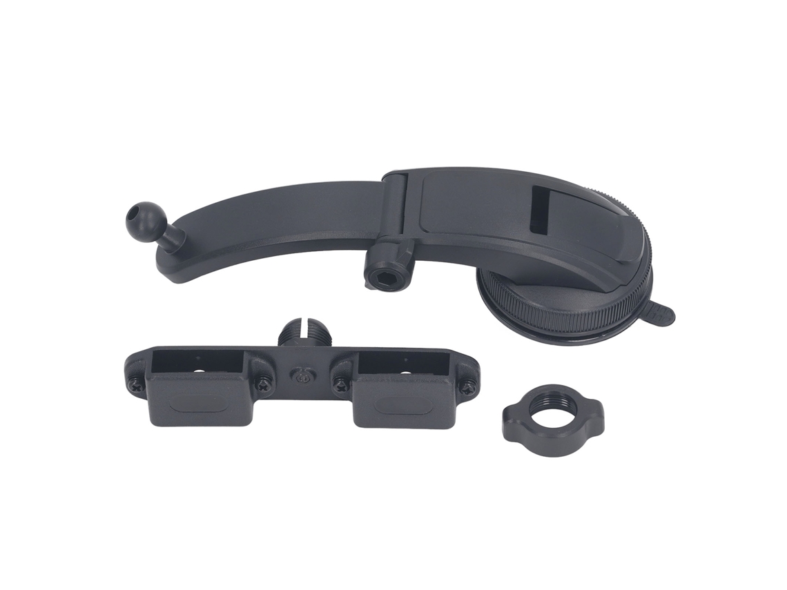 Aetheria suporte de Ventosa para Rádios Portáteis Duos Abs Painel Para brisa Carro Bracket Uv5r Retevis Preto