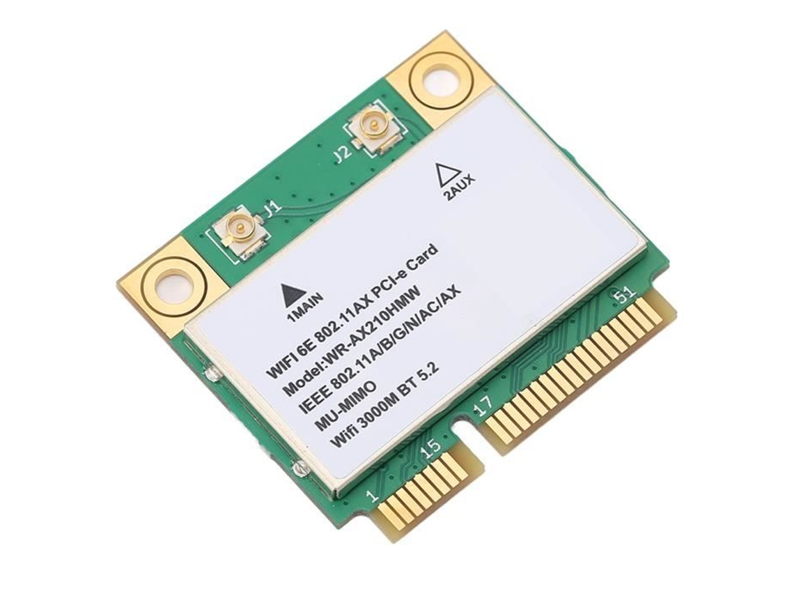 Placa de Rede Integrada Ax210 5374M Wifi 6E 5G Gigabit de Três Frequências HURRISE