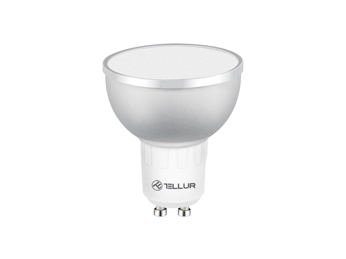 Tellur Smart Wifi Led Smart Bulb Gu10 5W Branco/Quente/Rgb Dimmer