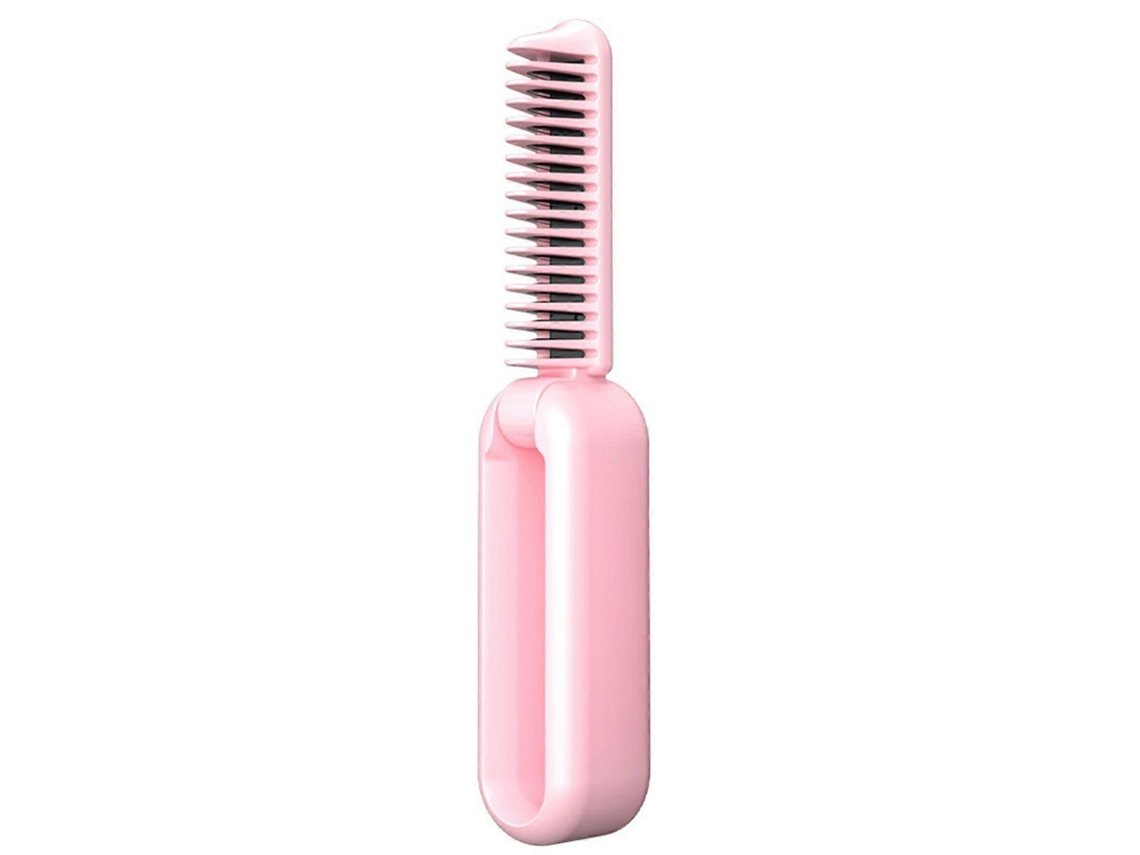 Mini Modelador De Cachos 2 Em 1, Chapinha E Modelador De Cachos Portátil Com Pente Desembaraçador Para Mulheres E Meninas. Hengjian