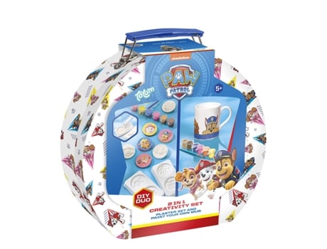 Kit de moldagem/pintura para crianças TOTUM Suitcase (5 anos)