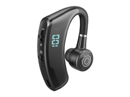 Fones De Ouvido Bluetooth V9s Com Tela Led, Azul, Ouvido Único Ly Ebike