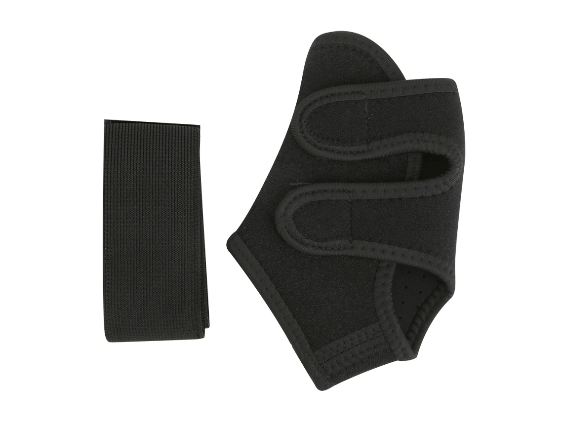 Lurelia Tornozeleira Tornozelo, Cinta De Proteção Elástica Para O Pé, Basquete, Treinamento Esportivo, Equipamento De Proteção, Preto, Pé Esquerdo