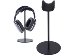 Suporte Para Fones De Ouvido Com Base Larga E Estável, Suporte Para Fones De Ouvido Com Haste Alumínio, Suporte De Metal