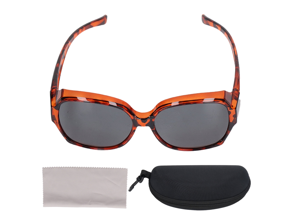 Óculos De Sol Polarizados Com Proteção Uv, Quadro Leve Anti-deslizante Para Miopes