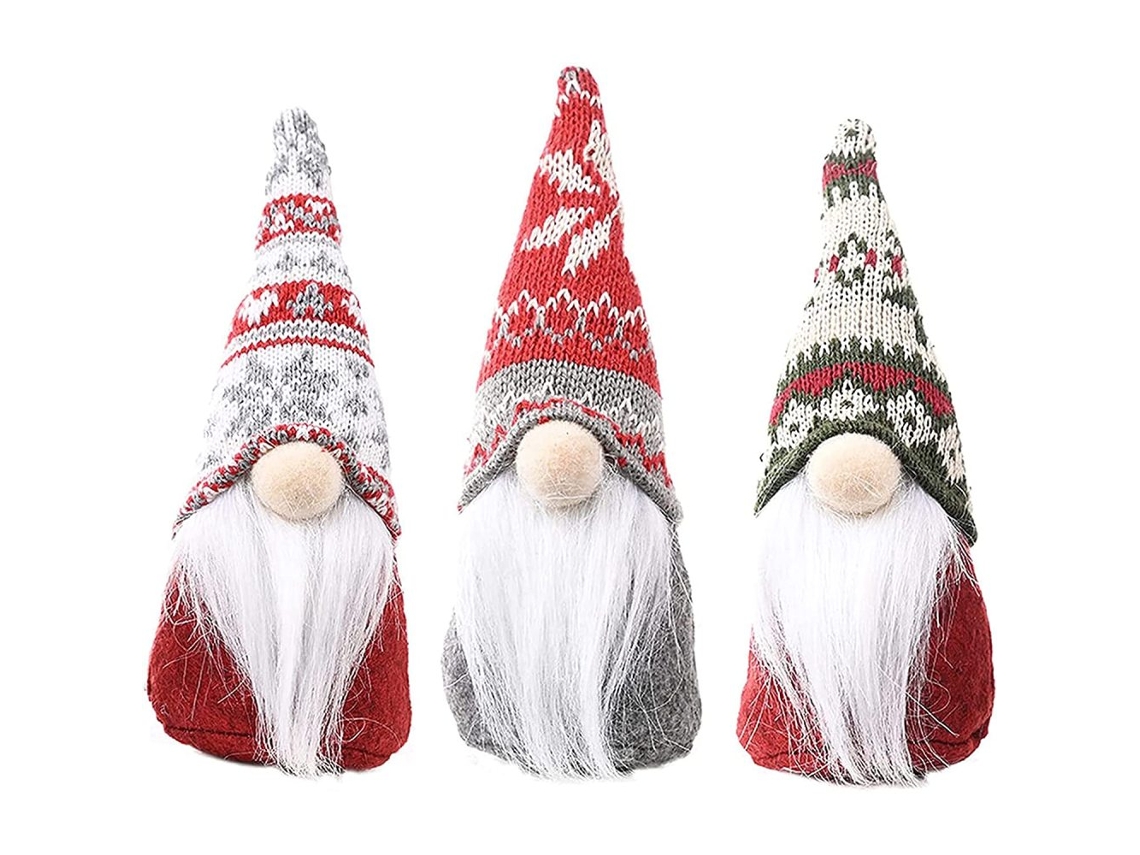 KOFIHETY Gnomos Da Sorte Encantadores, Arte Única Para Decoração Com Fundo Pesado Para Estabilidade, Perfeito Para Natal, Ação De Graças, Aniversários