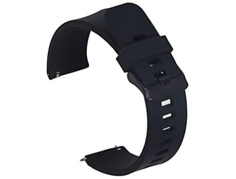 Bracelete PHONECARE Silicone Com Fivela para TicWatch Pro 3 GPS - Preto
