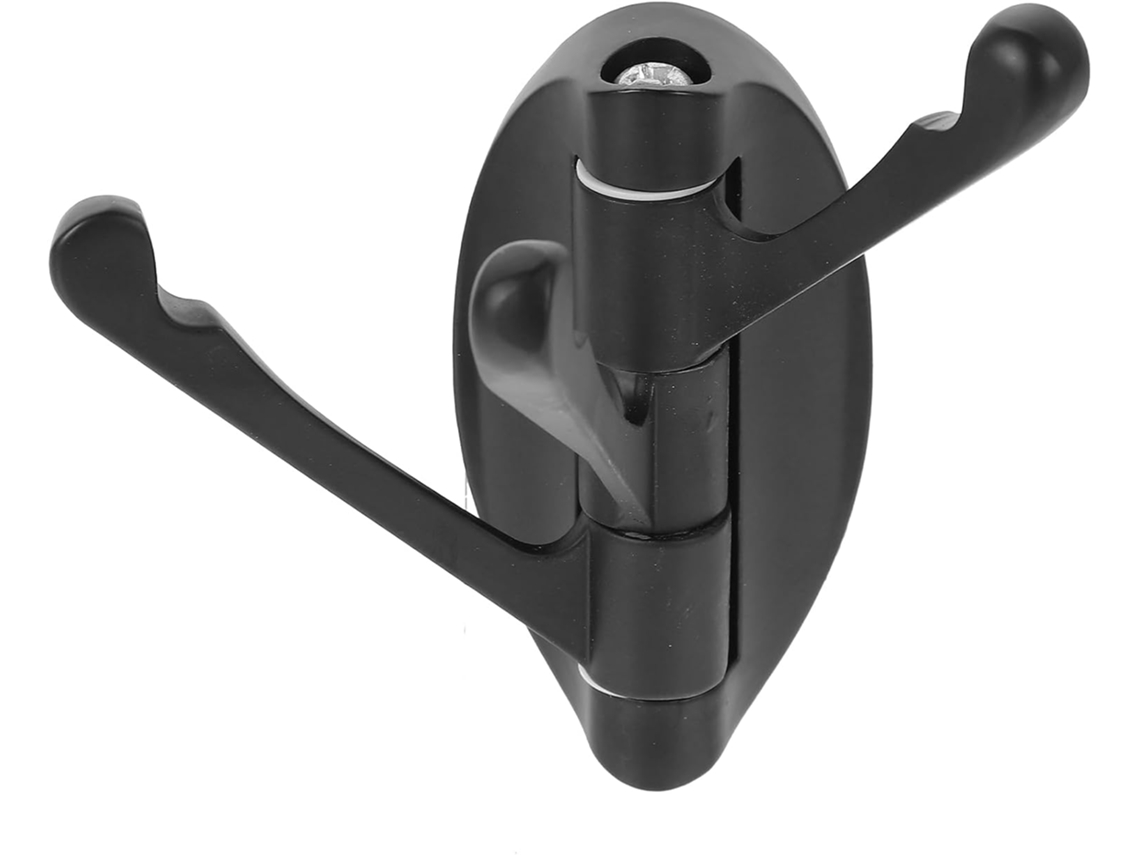 Gancho De Metal Em Liga Zinco Com Três Braços Giratórios Cabide Parede Para Banheiro E Cozinha Espaço Extra Guardar