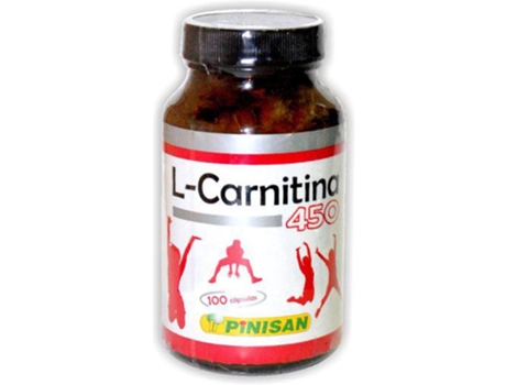 Pinisan L carnitina 450 100 Cápsulas