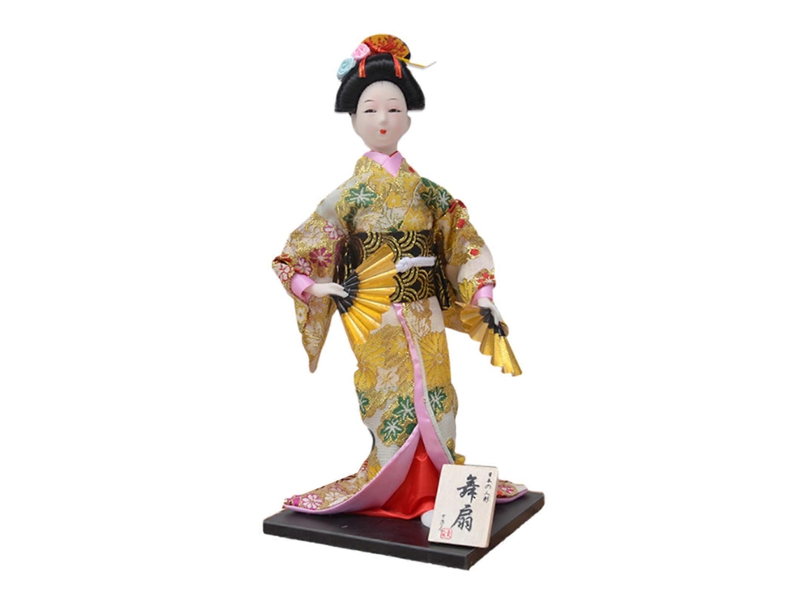 Figurina De Kimono Japonês, 12 Polegadas, Decoração De Mesa, Para Qualquer Ambientestyle I