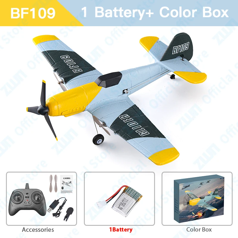 Avião Rc, Controle Remoto Sem Fio 2.4g, Espuma Epp, Brinquedo/presente Para Crianças.