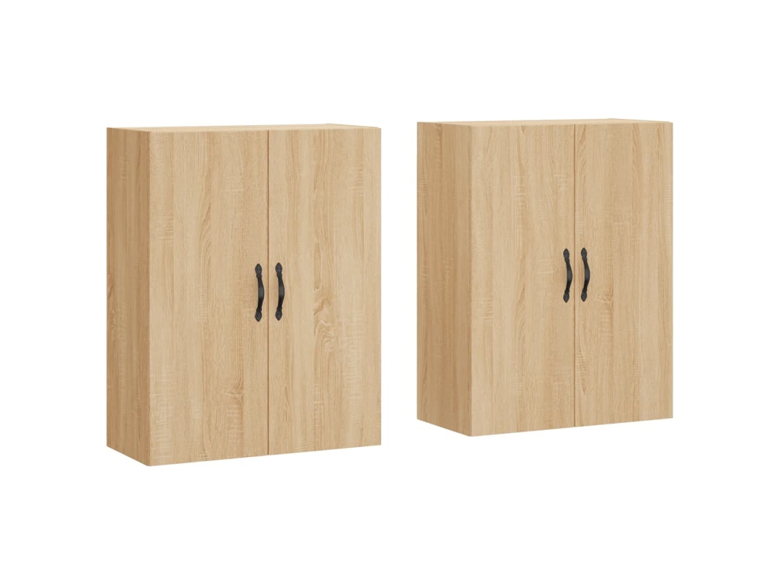 Wall Mounted Cabinet, Wall Mounted Cabinets Vidaxl Marrom Madeira Processada (n/a)