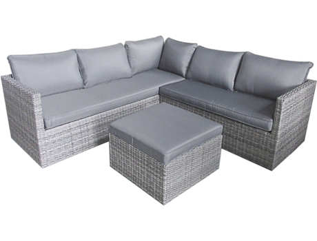 Conjunto de Jardim  Dallas II Sofá + Mesa