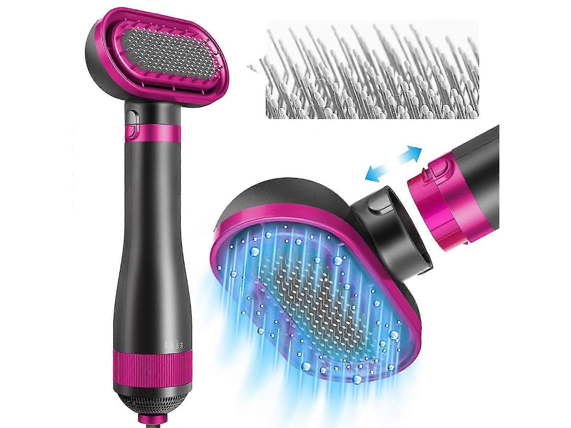 Secador de Cabelo Cão Pet 2 em 1 com Escova Tesoura Substituível Temperatura Ajustável Se Cador GOKOCO