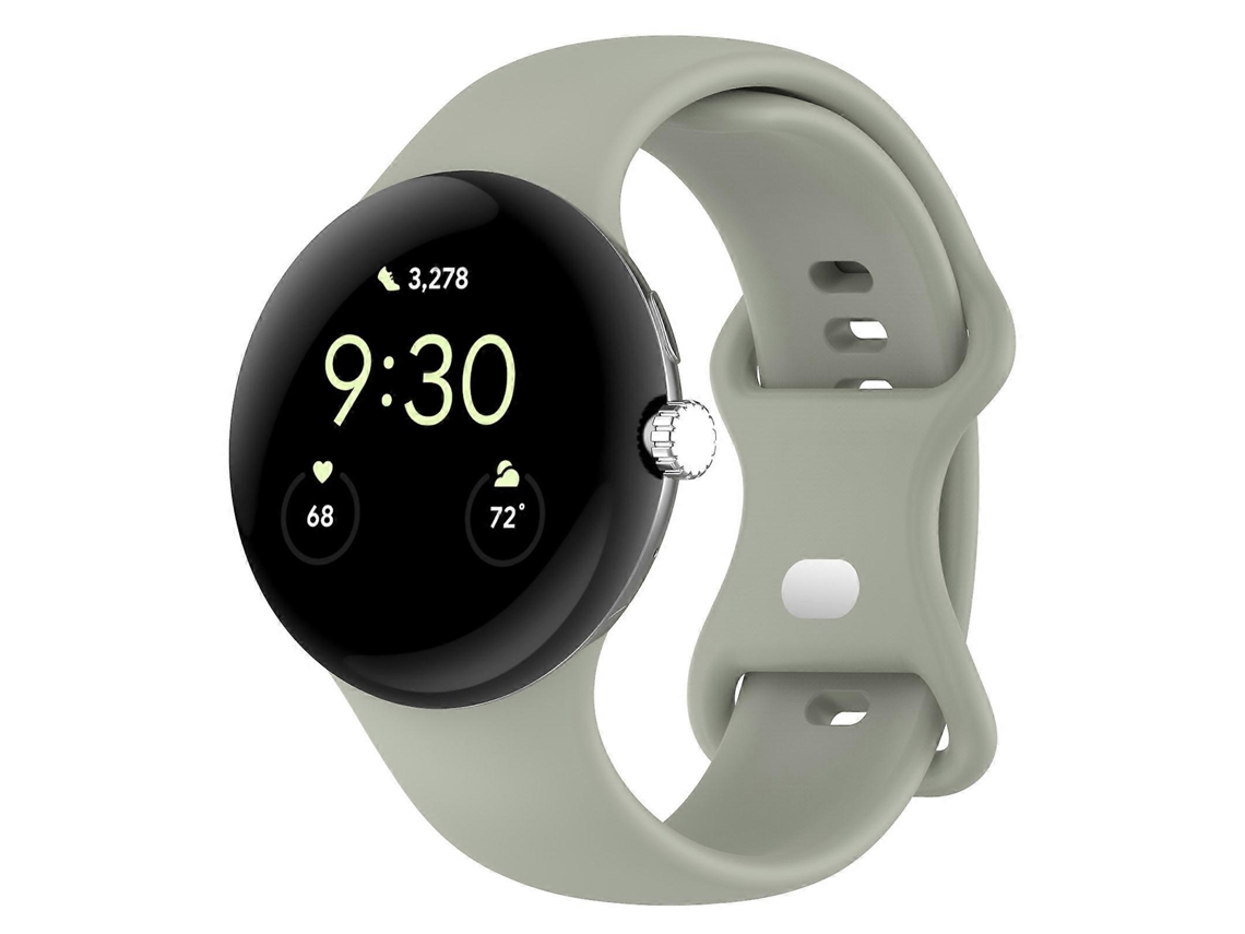 Pulseira De Silicone De Cor Sólida Para Google Pixel Watch 2
