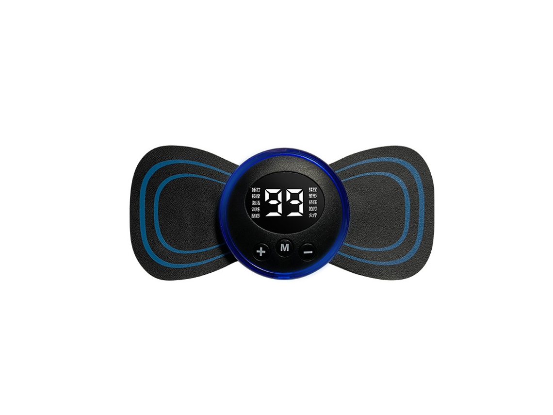 Massageador Automático Para Pescoço, Ems Elétrico 10 Modos E 6 Níveis De Intensidade Massagem.