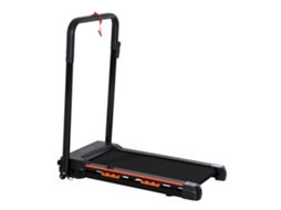 Esteira Dobrável 1-6 Km/h Com Visor Lcd, Controle Remoto E Motor 500 W, Preta, 105x56x108,5 Cm