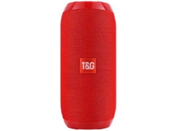 Coluna Bluetooth  Tg117 (vermelho - 10 W - Alcance: Até 10 M)*