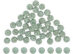 39 8 Difusor De Aromaterapia Em Contas Redondas De Pedra Vulcânica Mm, Joias E