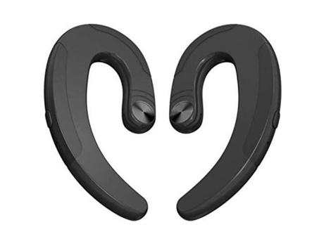 Auriculares Bluetooth de Condução Óssea Hbq-Q25 Tws Estéreo Sem Fio Bluetooth Preto