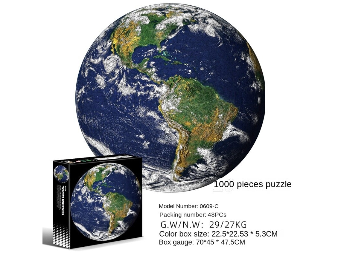 Quebra-Cabeças Terra 0609-C 1000 Peças (Idade Mínima: 15 anos)