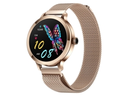 Relógios Inteligentes Para Mulheres Fazer/atender Chamadas 1.1 Tela Amoled Rastreador De Fitness 110 Contador De Passos Yizhood