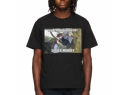 Rockinstone Twilight Movie Hold On Tight Spider Monkey Black Adult T-shirt Size:xxxl