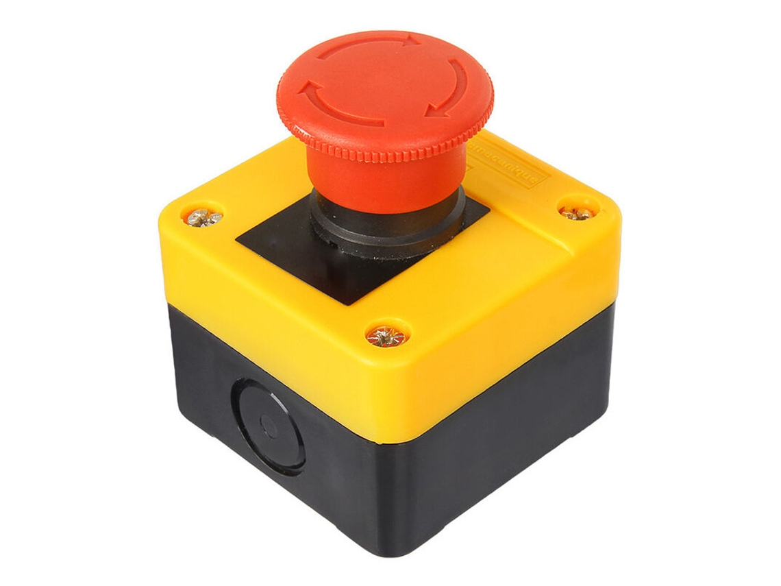 Caixa De Botão Parada Emergência Xb2 Zb2, Interruptor De Botão Parada Emergência Para Elevador Com Caixa